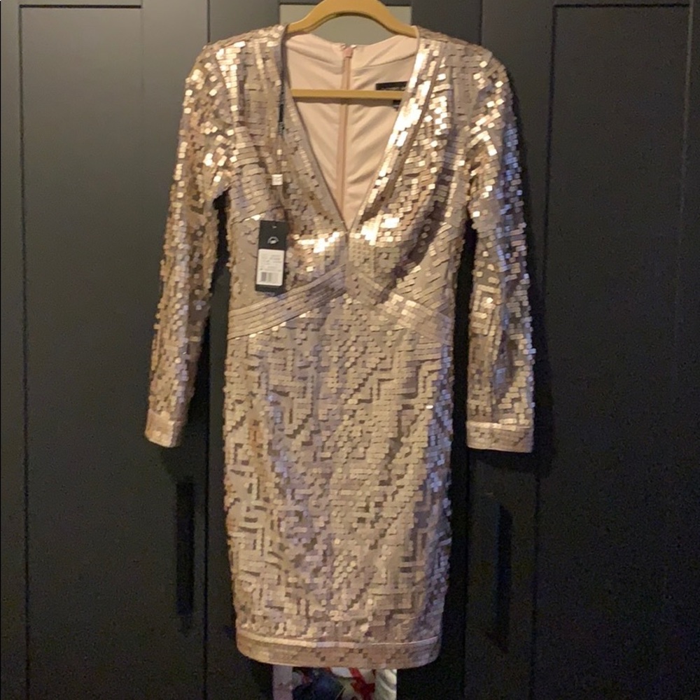 TADASHI SHOJI sequin dress